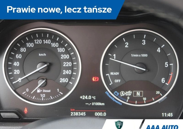 BMW Seria 2 cena 52000 przebieg: 238344, rok produkcji 2017 z Sanok małe 154